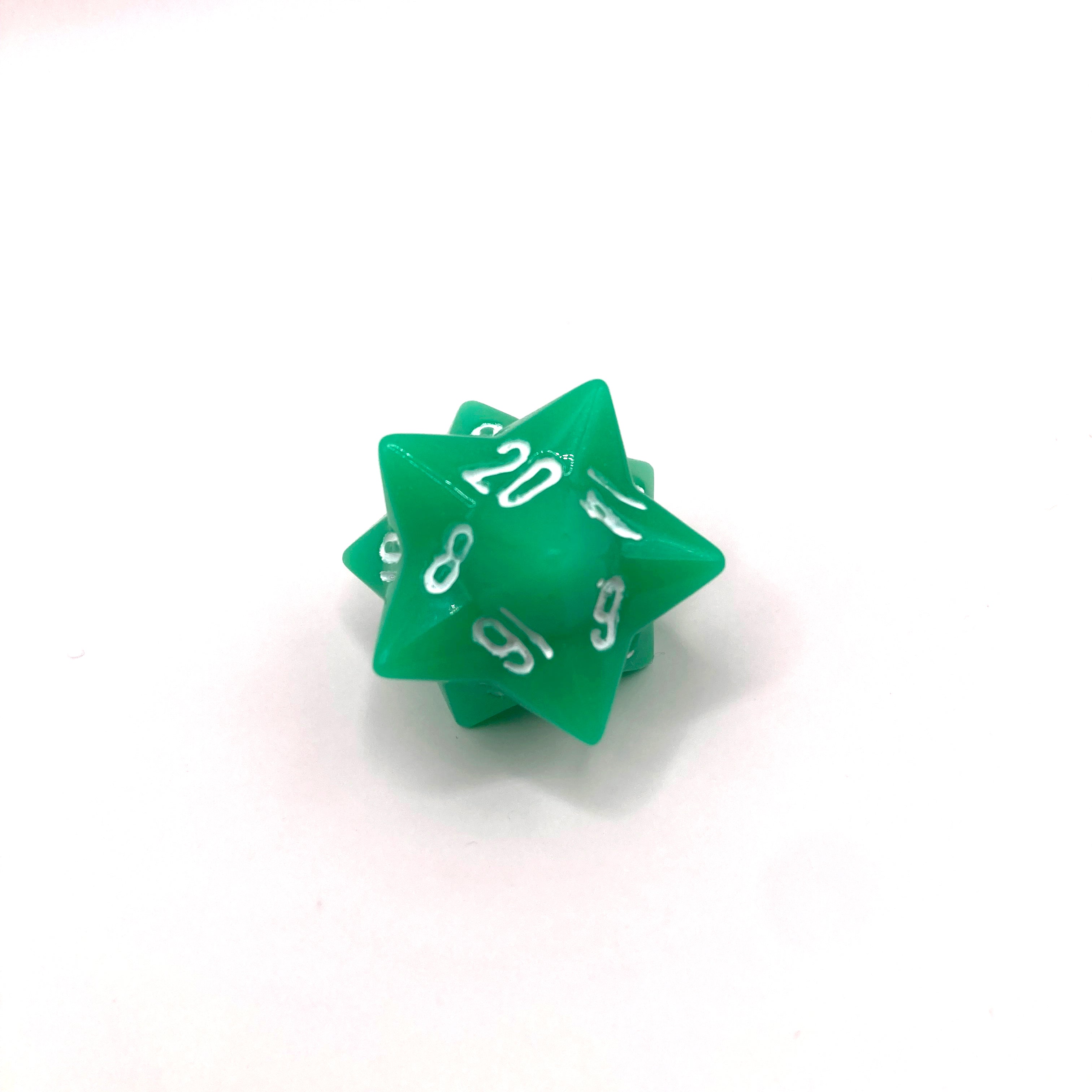 Green Stellation Dice