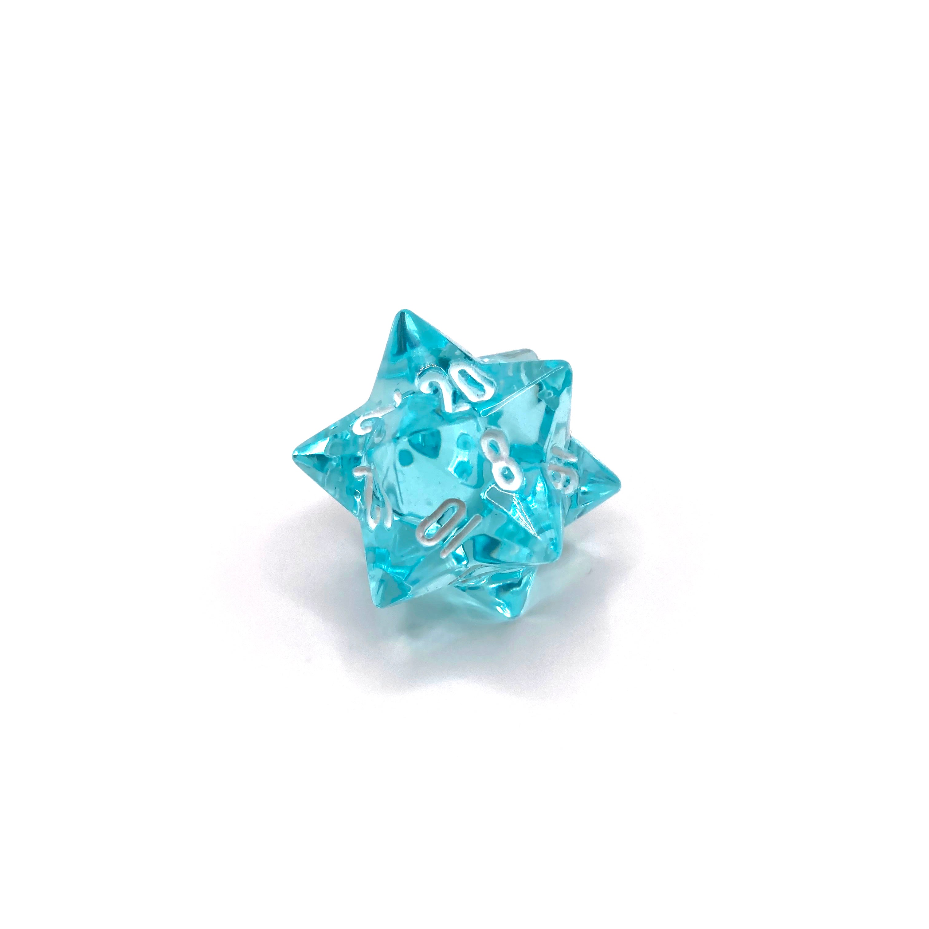 Light Blue Stellation Dice